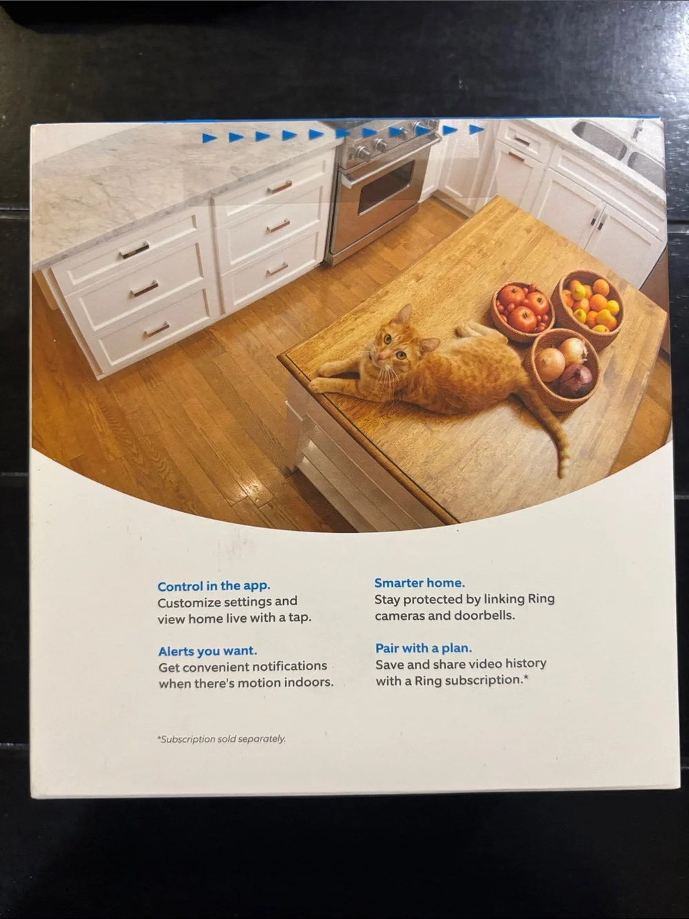 Never Opened NIB Ring Pan-Tilt Indoor Cam